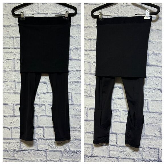 Lululemon Wunder Under Roll Down Dance Pant in Black - Picture 6 of 16